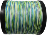 Reaction Tackle Braided Fishing Line - Pro Grade Power Performance for Saltwater or Freshwater Fish - Colored Fishing Line Braid for Extra Visibility