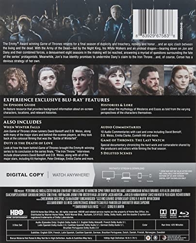 Game of Thrones: The Complete Eighth Season (Blu-ray)
