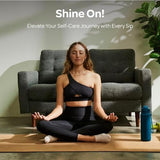 Hydracy Water Bottle with Time Marker -Large BPA Free Water Bottle & No Sweat Sleeve -Leak Proof Gym Bottle with Fruit Infuser Strainer & Times to Drink -Ideal for Fitness Sports & Outdoors