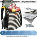 Camping Cooler Backpack 30 Cans, Soft Backpack Coolers Insulated Leak Proof Travel Cooler Bag Waterproof Lunch Picnic Beach Work Trip Thermal Bag Drink Beverage Beer Bag Cooler