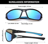 FAGUMA Sports Polarized Sunglasses For Men Cycling Driving Fishing UV400 Protection