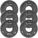 CAP Barbell 2-Inch Olympic Grip Weight Plate | Multiple Options