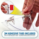 Powerful Magnetic Vent Air & Heat Deflector (2 Pack) for Ceiling, Floor and Wall - Will Never Fall Off - Adjustable from 9.2” to 16” - Super Strong Neodymium Magnets (Upgraded Design) | Patent Pending
