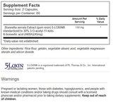 Vitacost Synergy 5-Loxin®-AKBA Boswellia Extract -- 150 mg per serving - 120 Capsules