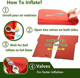 M KARMATER Self Inflating Car Sleeping Pad for Camping, Thick Memory Foam Car Camping Mattress with Pillow, 9.0 R-Value SUV Mattress Camping Bed Suitable for Car Travel, Hiking, Backpacking
