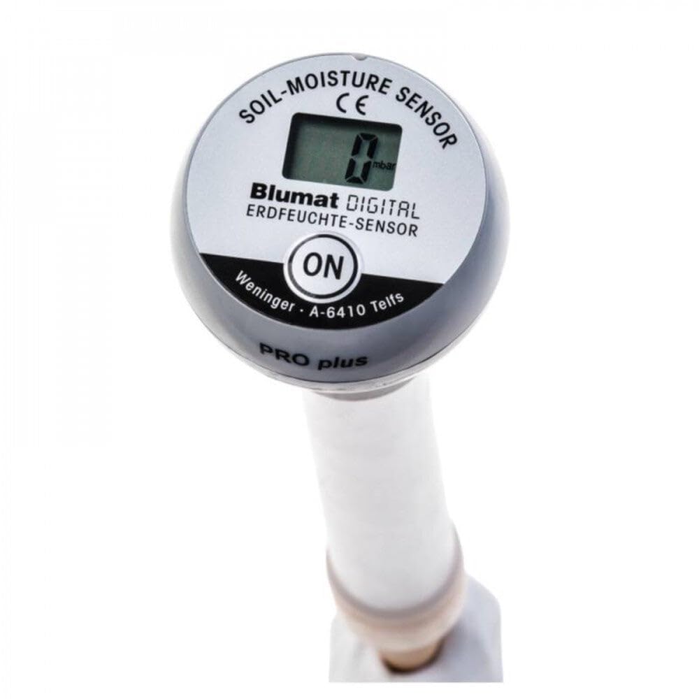 Blumat Moisture Meter for Plants - Accurate Soil Moisture Meter - Easy to Use Advanced Water Meter for Gardening (Moisture Meter with Cap)