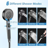 AlpsWolf Portable Shower for Camping, 6000mAh Rechargeable Camping Shower with Digital Power & Temperature Display, Portable Shower for Camping, Beach, Hiking, Outdoor Travelling, Pet Cleaning