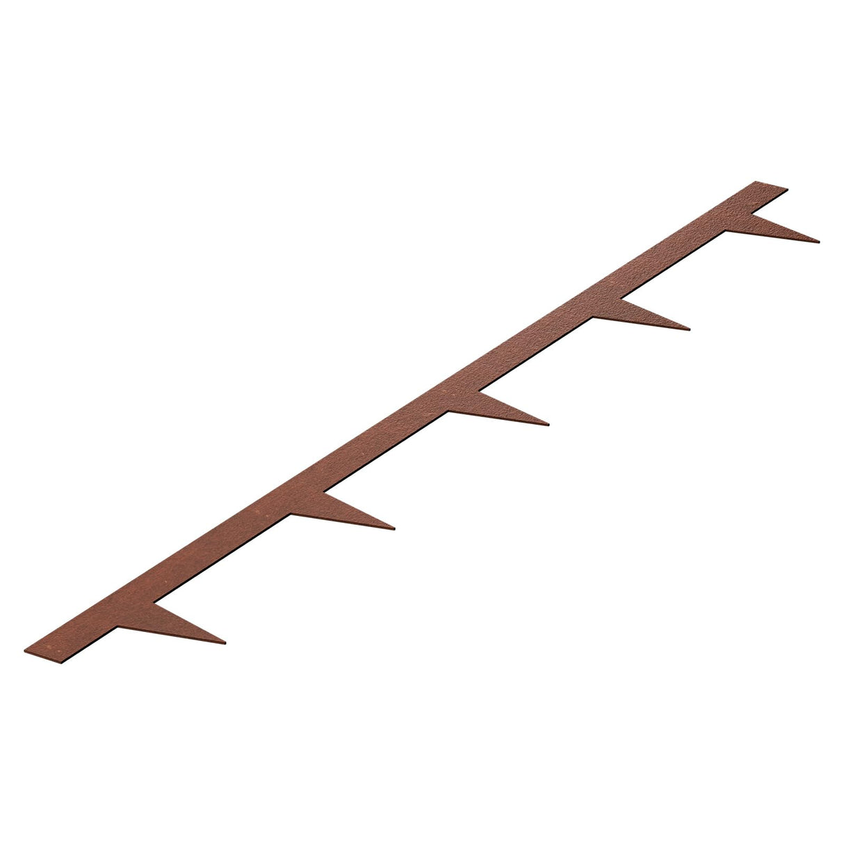 VEVOR Steel Landscape Edging, 10 Packs 40 x 4.5 in Weather-Resistant & Pre-Rust Metal Landscape Edging, Bendable Garden Edging Border, Heavy Duty Lawn Edging, Flower Bed Yard Pathway Divider