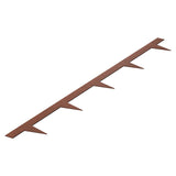 VEVOR Steel Landscape Edging, 10 Packs 40 x 4.5 in Weather-Resistant & Pre-Rust Metal Landscape Edging, Bendable Garden Edging Border, Heavy Duty Lawn Edging, Flower Bed Yard Pathway Divider