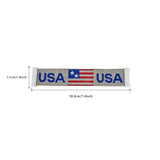 MADSION TYLER 4th of July Wrap Cuff Bracelets for Women | Red | Blue | White Patriotic USA Sparkling Full Rhinestone PU Leather Wrap Bracelet | Wristband Leather Wide Bracelet Gifts