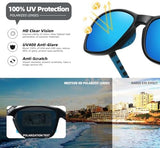 MEETSUN Polarized Sports Sunglasses for Women Men Driving Running Cycling Fishing Sun Glasses UV400 Protection