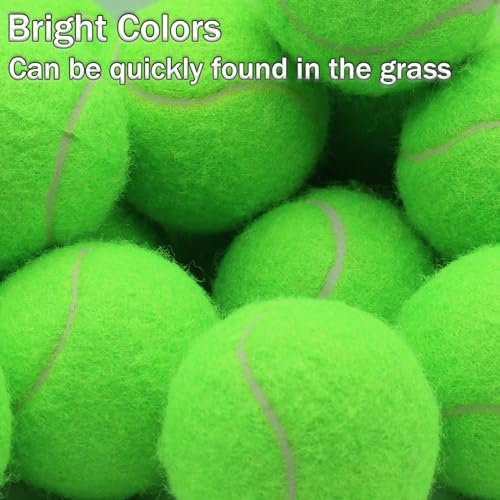 Tennis Balls, 20 Pack Training Tennis Balls,High Elasticity Practice Tennis for Beginner, Exercise Playing Balls for Pet Dog
