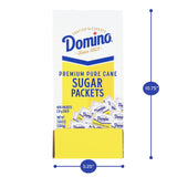 Domino® White Sugar Packets, 400 Count Dispenser Box, 0.10 oz Each