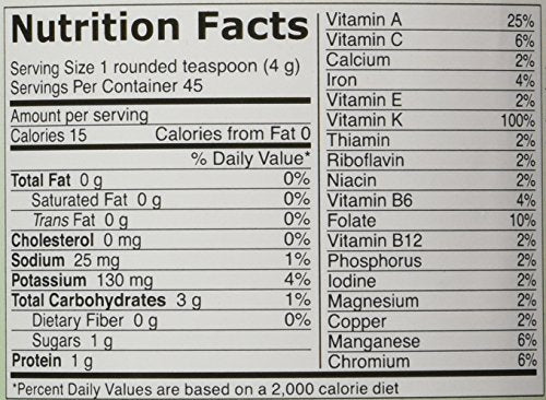 AIM BarleyLife Traditional 6.35 oz/180g Powder