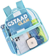Oraben Clear Backpack for Stadium Events Stadium Backpack Waterproof 12x6x12 Clear Bag for Adult Concert Sport Work