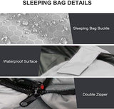 Camping Sleeping Bags for Adults Kids - 3-4 Seasons Warm & Cold Weather Backpacking Hiking XL Size Roomy Camping Gear Equipment for Couples Outdoor Car Family Travelling - Lightweight & Waterproof
