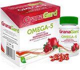 GranaGard Omega 5 30 cáps. con Nanotecnología. Cápsulas de aceite de semilla de granada. Antioxidante potenciado por la nanotecnología.