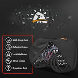 Bike Cover for 3 Bikes - Outdoor Bike Covers for Stationary 3 Bikes Heavy Duty & Waterproof, 600D Bicycle Covers for 3 eBike, Mountain Bike, Road Bike, Hybrid Bike, Beach Cruiser Bike Storage