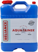 Reliance Products Aqua-Tainer 7 Gallon Rigid Water Container, Blue , 11.3 Inch x 11.0 Inch x 15.3 Inch