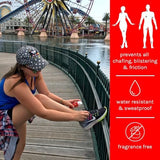 Anti-Chafe and Blister Continuous Spray Skin Lubricant Body Friction Protection for Men and Women