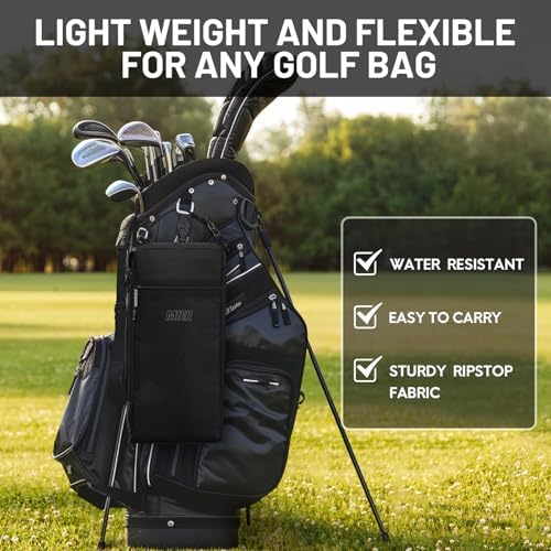 MIER Golf Cooler Bag Insulated Soft Cooler Bag Golf Accessories for Men 9 Cans Portable Beer Cooler Sleeve for Picnic Beach Outdoor Activities