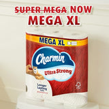 Charmin Ultra Strong Toilet Paper, 18 Mega XL Rolls = 108 Regular Rolls