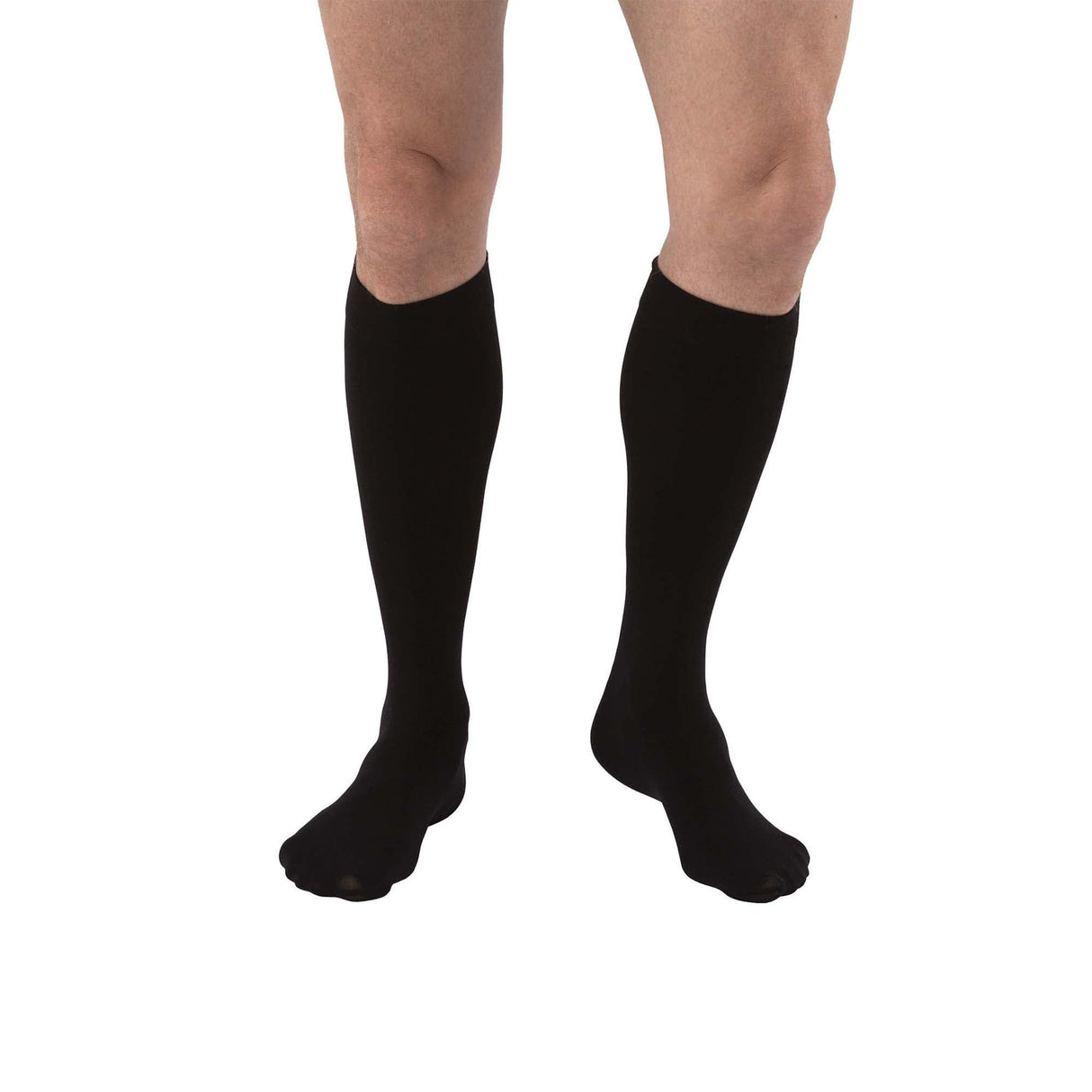 JOBST Relief 20-30 mmHg Compression Stockings, Knee High, Closed Toe | Compression Socks for Women/ Men for Tired, Aching or Swollen Legs, Minor Varicosities | Black, Large