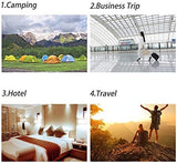 Sleeping Bag Liner Lightweight Compact Sleeping Bag Sack Portable Clean Travel Sheet Camping Sleep Sheet for Backpacking Hotel Hiking