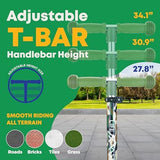 Kids Scooter – Children and Toddler 3 Wheel Kick Scooter – LED Wheel Lights Illuminate When Rolling– Adjustable Handlebar – Indoor and Outdoor