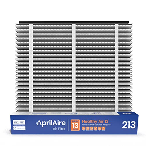 AprilAire 213 Replacement Filter for AprilAire Whole House Air Purifiers - MERV 13, Healthy Home Allergy, 20x25x4 Air Filter (Pack of 4)