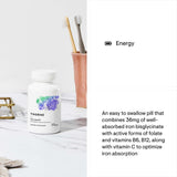 THORNE - Ferrasorb - 36 mg Iron with Essential Nutrients - Complete Blood Support Formula* - Elemental Iron, Folate, B and C Vitamins for Optimal Absorption - Gluten-Free - 60 Capsules