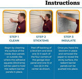3009 Garage Door Insulation Kit
