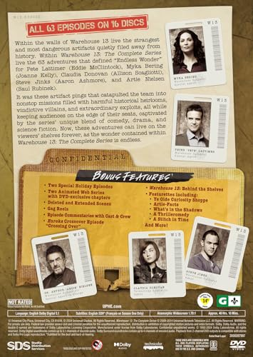 Warehouse 13: The Complete Series [DVD]
