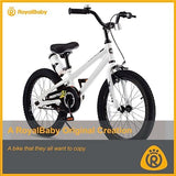 RoyalBaby Kids Bike EZ Freestyle Training Free Balance to Pedal Easy Learning Bicycle, 12-18 Inch for Toddlers to Big Kids