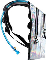 Sojourner Hydration Pack, Hydration Backpack - Water Backpack with 2l Hydration Bladder, Festival Essential - Rave Hydration Pack Hydropack Hydro for Hiking, Running, Biking, Festival Gear