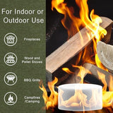 Solid Fuel Tablets Fire Starter for Fireplace, for Indoor and Outdoor use, for Campfires, BBQ, Fire Starters for Grill and Wood Stove - Firelighters