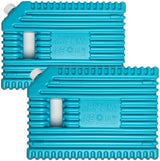 Arizona Ice Industrial Ice Packs | Replaces 10lbs of Ice |18°F (-8°C) | Deepest Grooves | May Freeze Drinks | USA Company | 12" x 8.5" | Two Pack