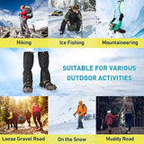 Gaiters for Hiking – Waterproof and Breathable Leg Gaiters for Women and Men Boots, Adjustable Lightweight Shoes Gaiters for Hunting, Hiking, Mountaineering, Snow Gaiters for Hiking Boots