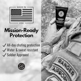 Waterproof Anti Chafing Ointment, Chafing Gel, Half Marathon Essentials, Anti-Chafe, Military Gear Essential, Running Essentials, Gifts for Runners - Rose Scented - 1pk