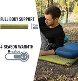 Sea to Summit Camp Self-Inflating Foam Sleeping Mat for Camping and Backpacking, Tapered - Regular (72 x 20 x 1.5 inches)