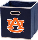 Franklin Sports NCAA College Team Fabric Storage Cubes Made to Fit Storage Bin Organizers