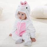 CuteOn Toddler Halloween Costume Onesie Cosplay Romper Christmas Infants Baby Costume White Bunny 2-3 Years