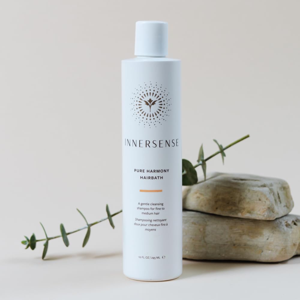 INNERSENSE Organic Beauty - Natural Pure Harmony Hairbath Shampoo | Non-Toxic, Cruelty-Free, Clean Haircare (32oz)