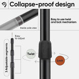 Green Elephant Tarp Poles - Tent Poles, Tent Poles Replacement, Tent Poles for Tarp, Canopy Poles, Awning Poles, Telescoping Tarp Poles, Tarp Poles Adjustable Heavy Duty, Aluminum Tent Pole Set of 4