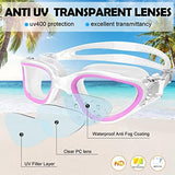 WIN.MAX Polarized Swimming Goggles Swim Pool Goggles Anti Fog Anti UV No Leakage Clear Vision for Men Women Adults Teenagers
