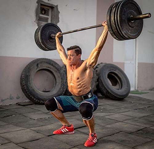 Self-Locking Weight Lifting Belt - Premium Weightlifting Belt for Serious Functional Fitness, Weight Lifting, and Olympic Lifting Athletes - Lifting Support for Men and Women - Deadlift Training Belt