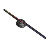 3Dhologramfan,16.5'' Holographic Fan Projector with 234 HD LED 3D Fan Holographic Projector Supports Bluetooth, WiFi, APP,42CM 3Dhologramfan Display for Retail, Exhibitions, Party, Bar, Christmas