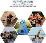 Portable Toilet for Camping, Potty Adults, Porta Travel Commode Bucket Car, Travel, Outdoor, Hiking, Backpack, Trips, Tent, Boat, Beach, Traffic Jam, Home