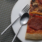 Alata Potter 20-Piece Forged Silverware Set, Service for 4 – Premium Stainless Steel Flatware Set, Modern Design with Satin Finish, Ideal for Home, Kitchen, Party, Camping