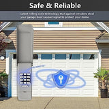 Universal Garage Door Opener Keypad Remote Wireless Keyless Keypad Compatible with Genie LiftMaster Chamberlain Craftsman Linear Overhead Door Wayne Dalton Opener has Learn Button or Dip Switch